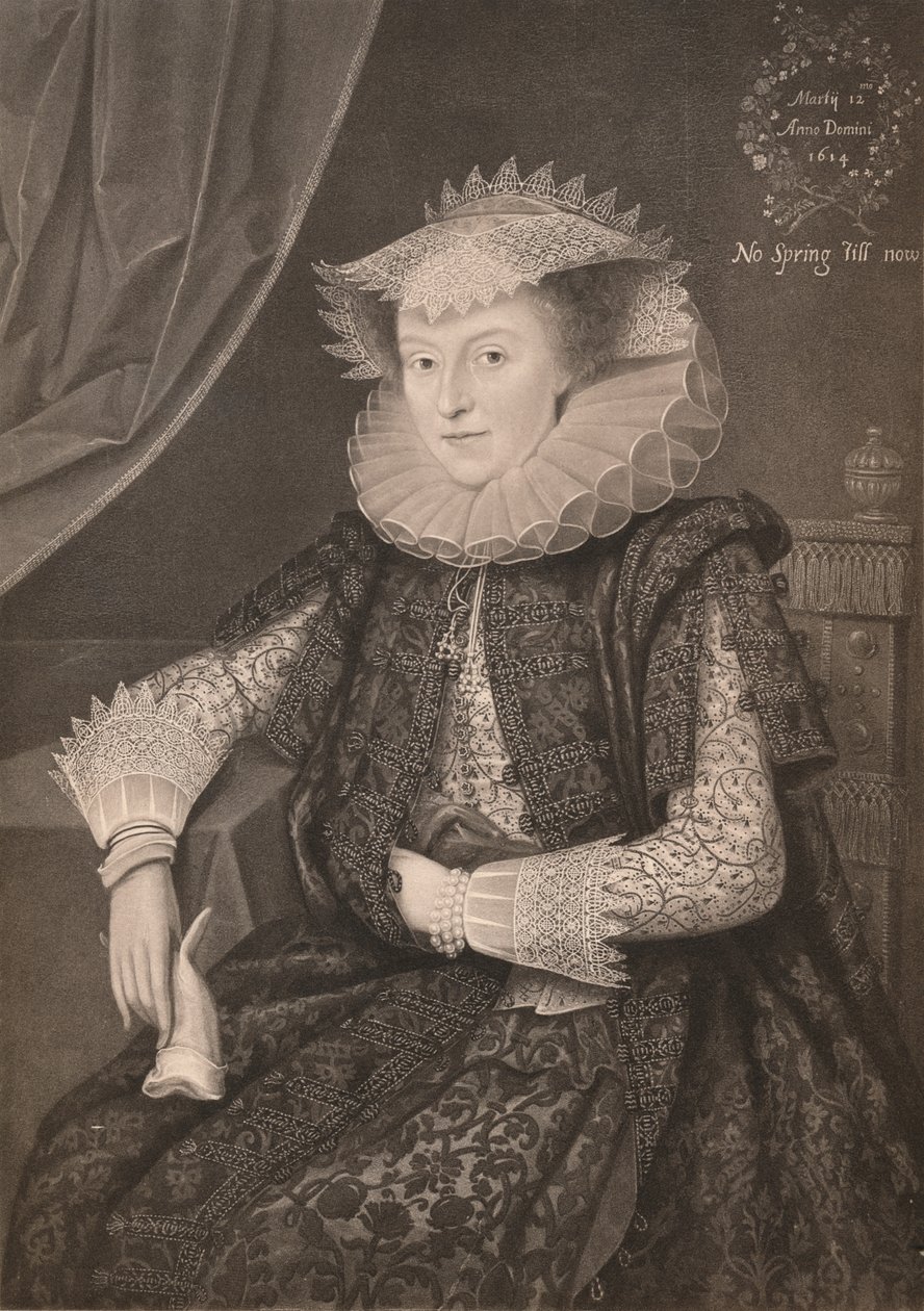 Mary Sidney, Comtesse de Pembroke, 1614 - Marcus Garret Gheeraerts the Younger