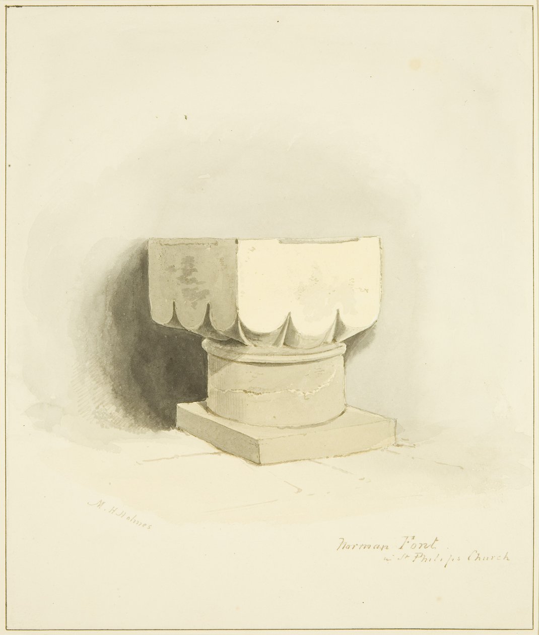 Fontaine normande à St Philip
