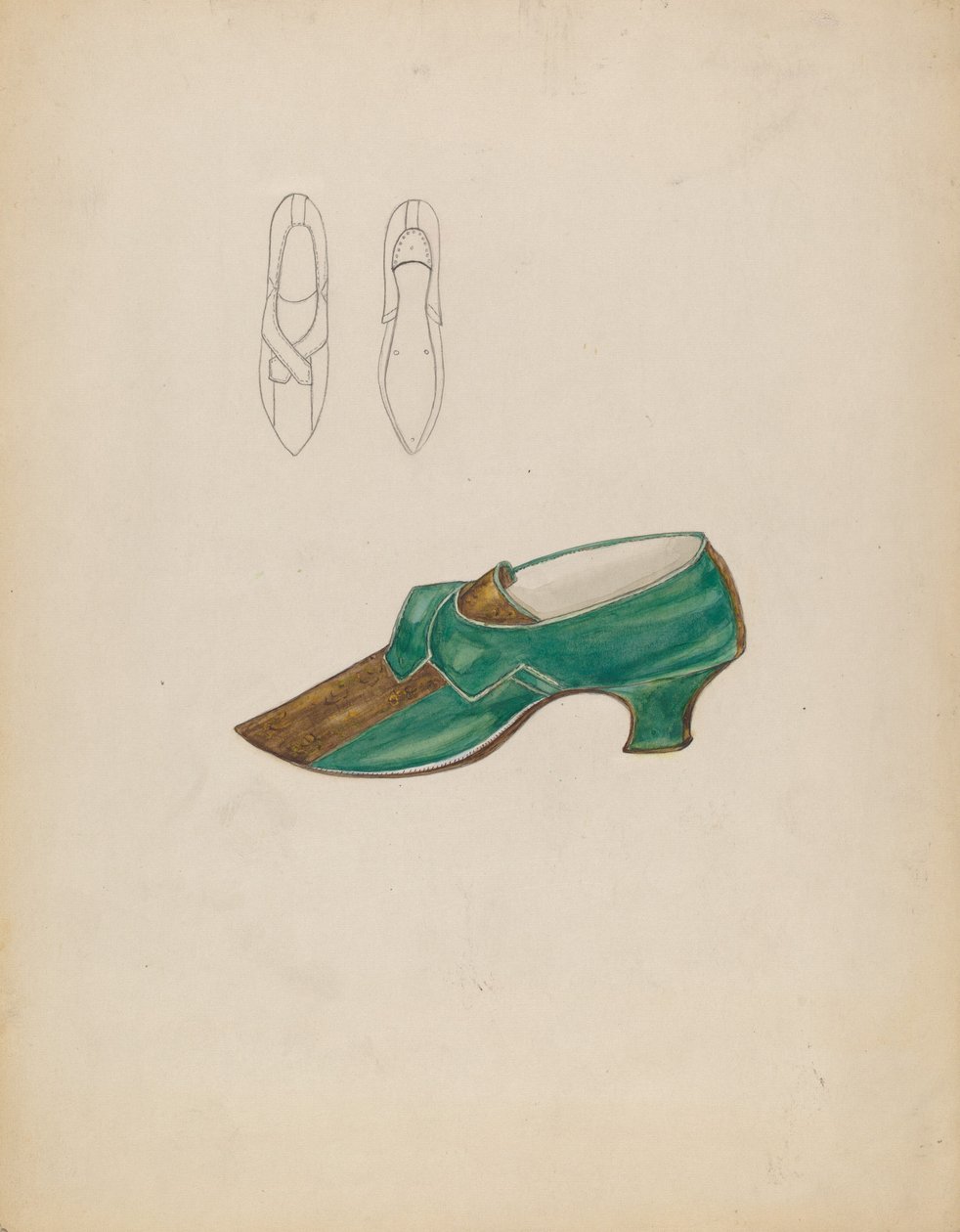 Pantoufles, c. 1936 - Margaret Concha