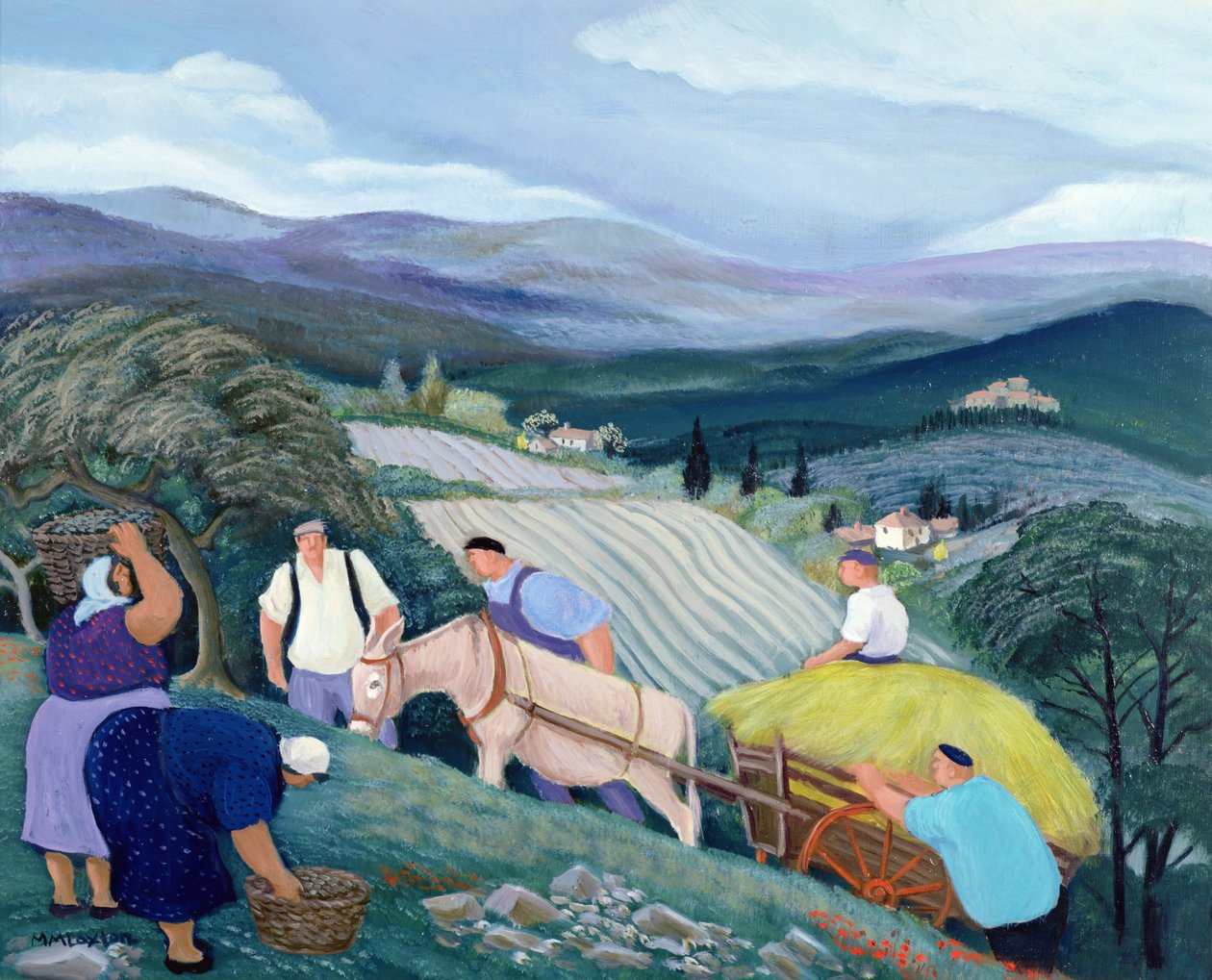 La charrette de foin - Margaret Loxton