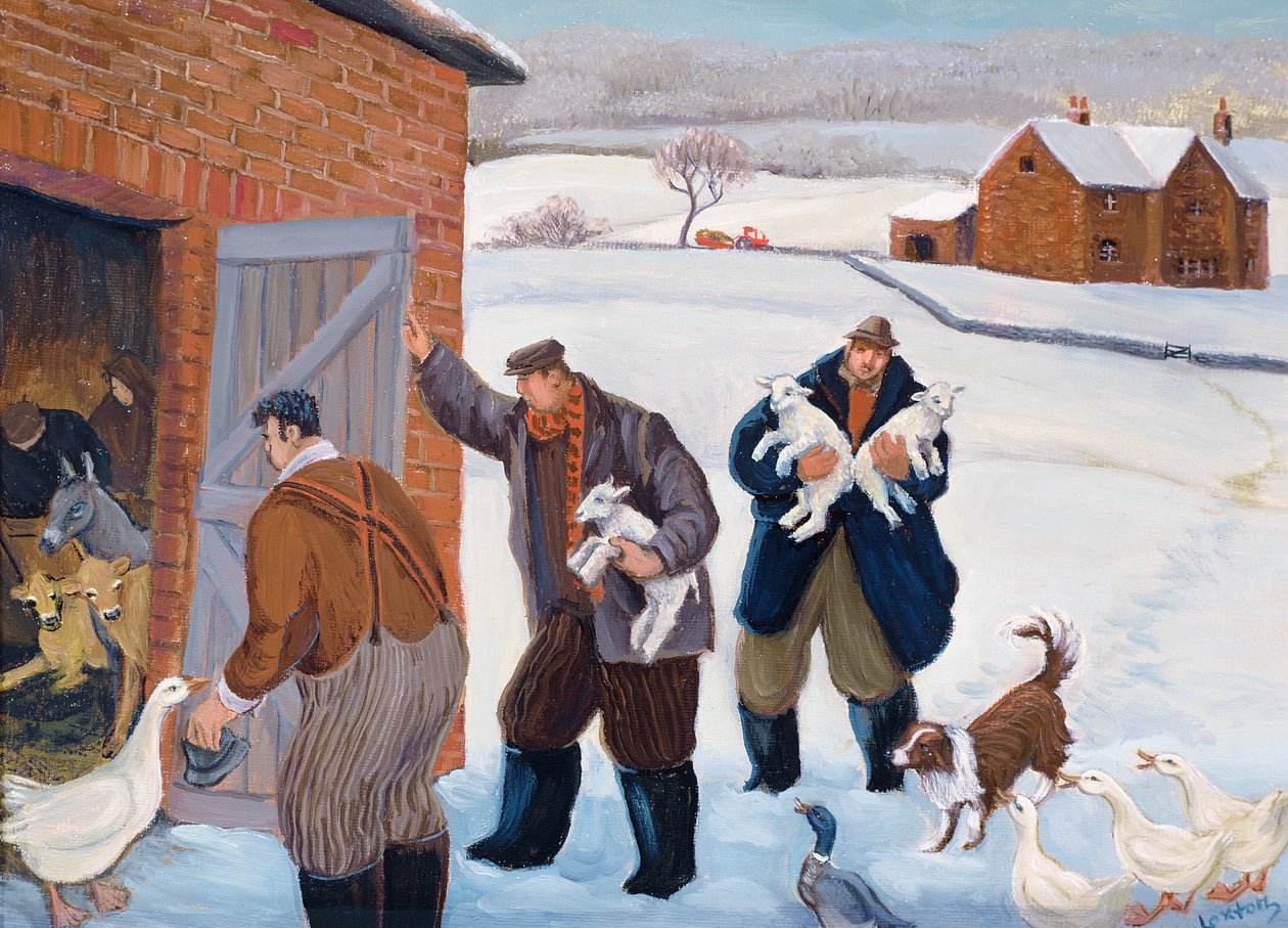 Les Trois Bergers - Margaret Loxton