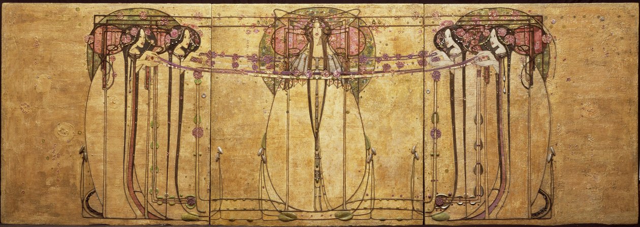La Reine de Mai - Margaret MacDonald Mackintosh