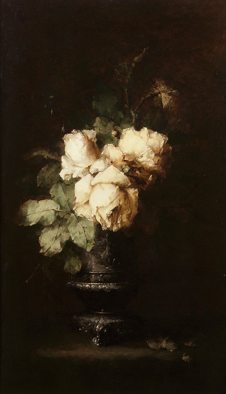 Margaret Roosenboom - Roses blanches - Margaretha Roosenboom