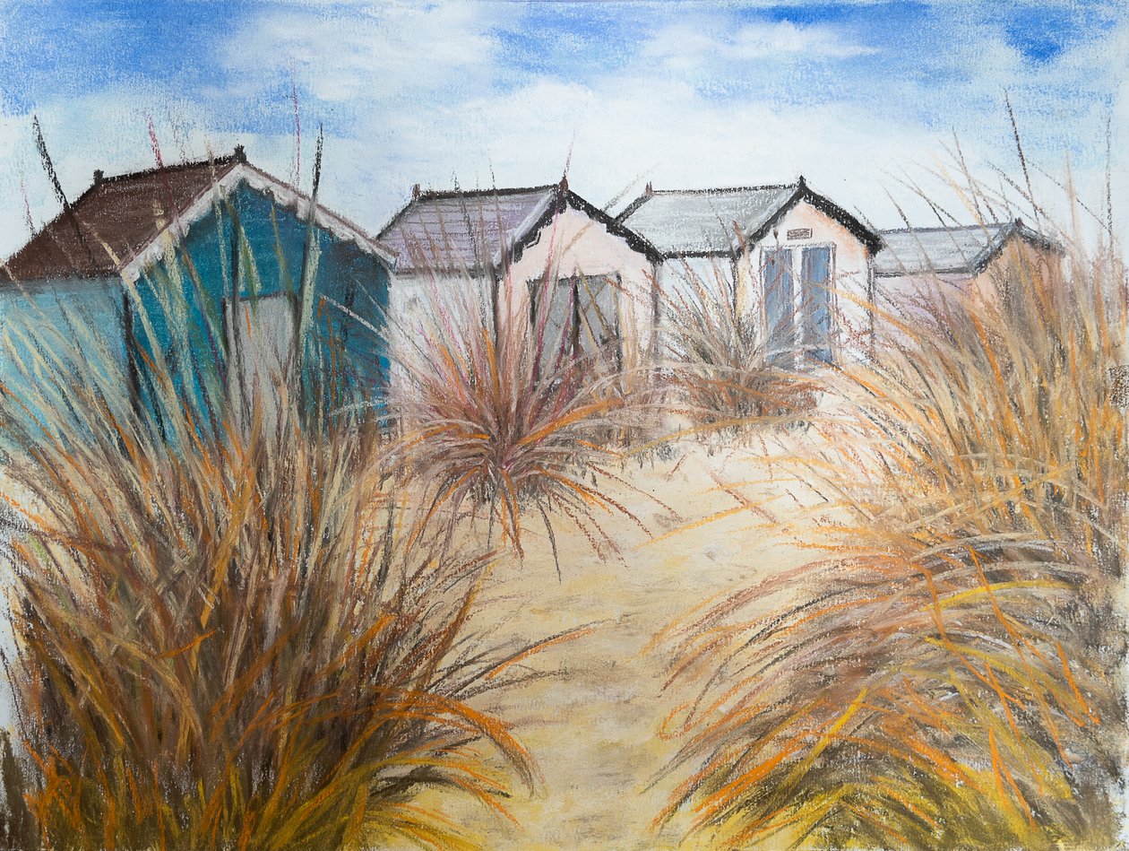 Cabanes de plage, Cornouailles, 2022 - Margo Starkey