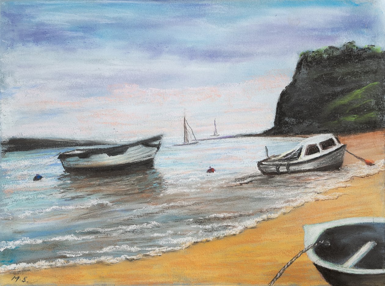 Plage de Shaldon, Devon du Sud, 2022 - Margo Starkey