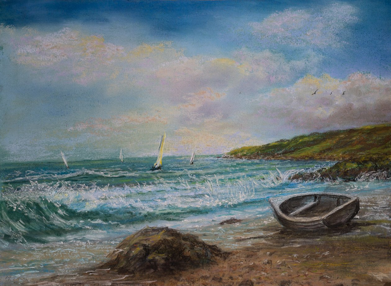 Vue de Lands End Cornwall - Margo Starkey
