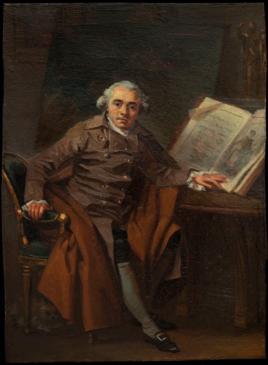 Portrait de Jean-Jacques Lagrenée 1739-1821, vers 1787 - Marguerite Gerard