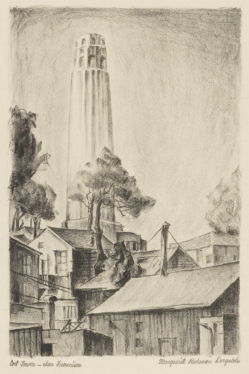 Tour Coit, San Francisco - Marguerite Redman Dorgeloh