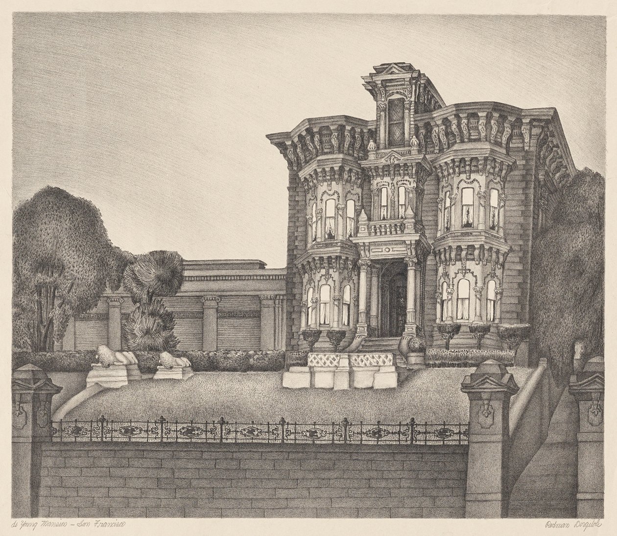 M.H. de Young Mansion, San Francisco - Marguerite Redman Dorgeloh