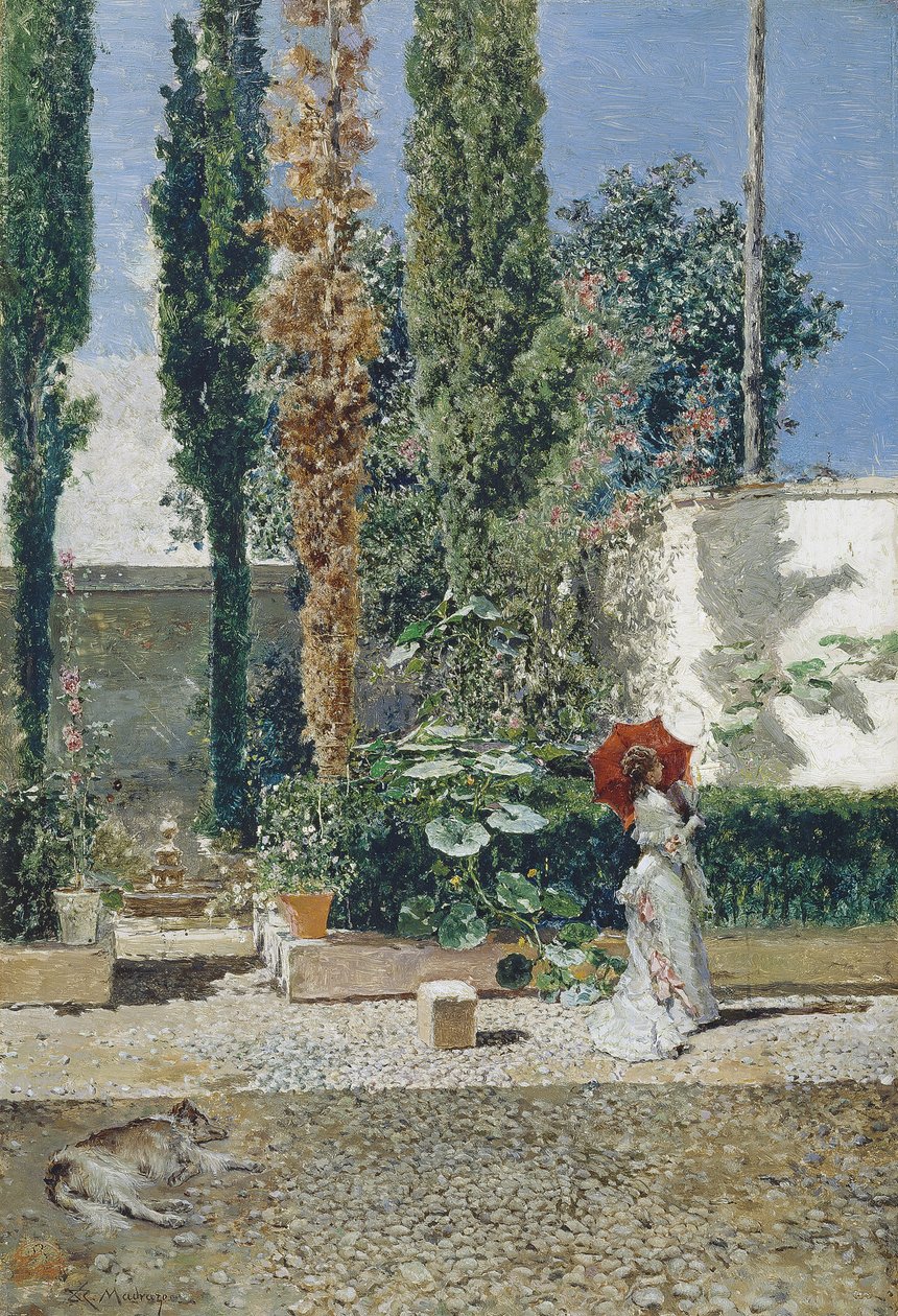 Jardin de la maison des Fortuny, 1872 - Marià Fortuny