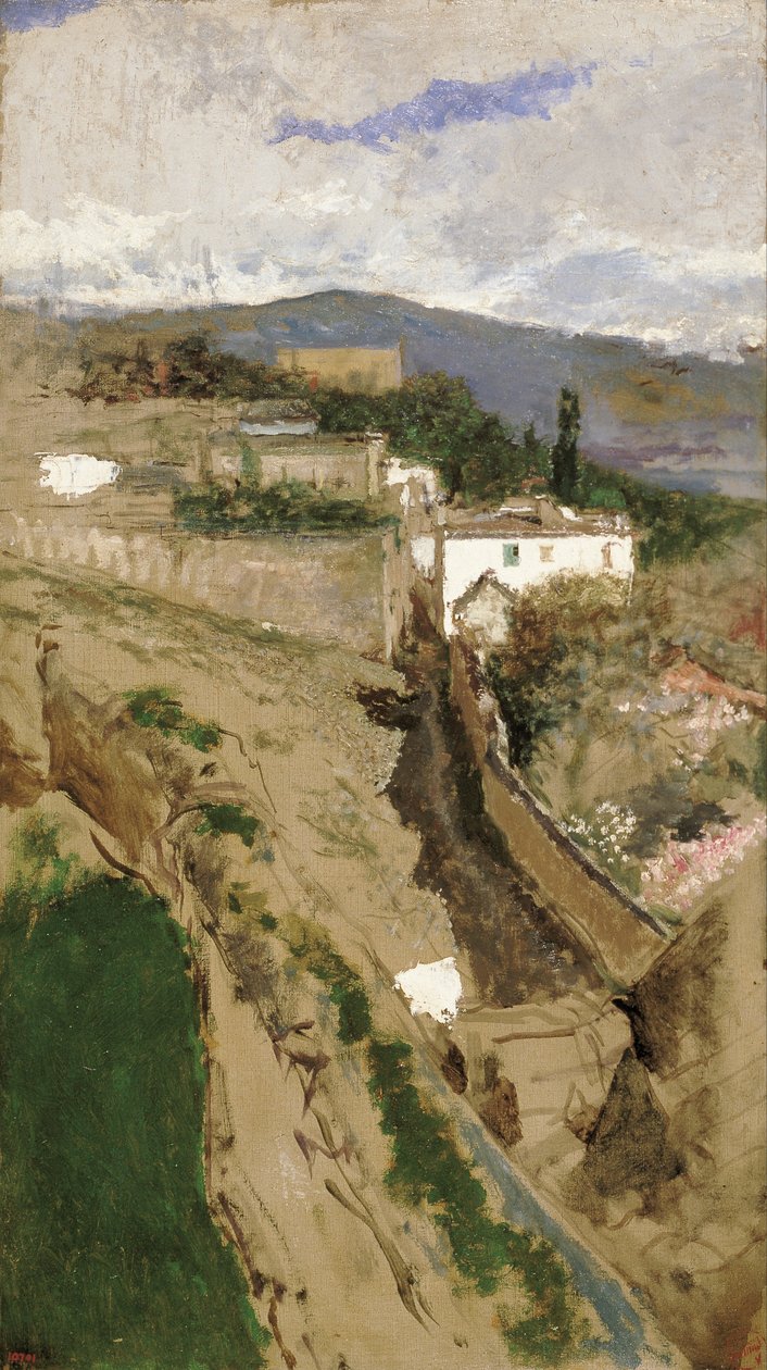 Paysage de Grenade - Marià Fortuny Marsal