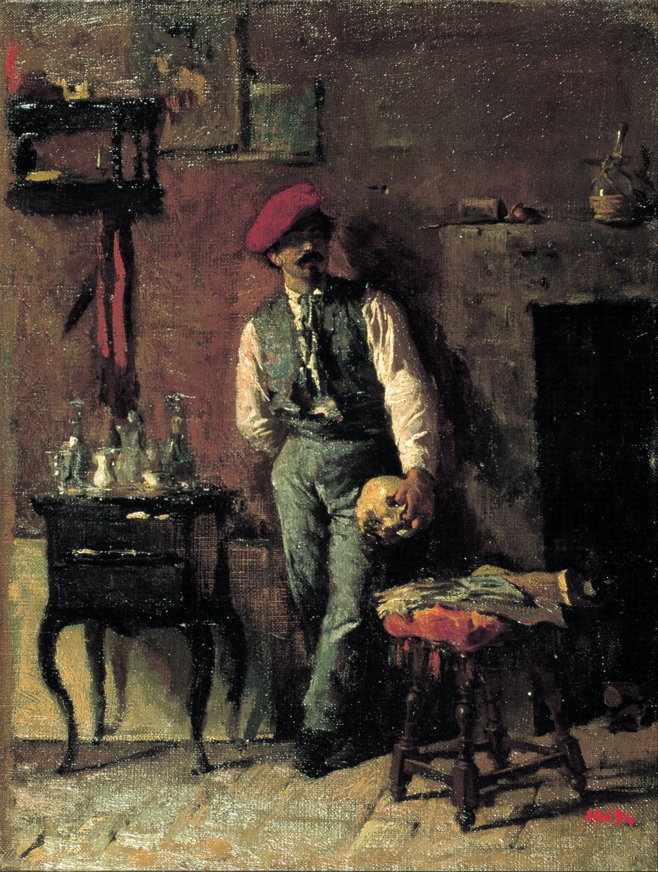 Portrait du sculpteur Jerónimo Suñol - Marià Fortuny Marsal