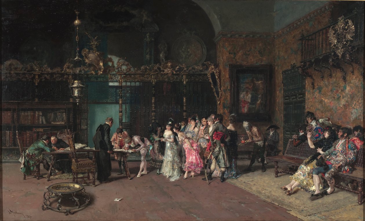 Le mariage espagnol - Marià Fortuny Marsal