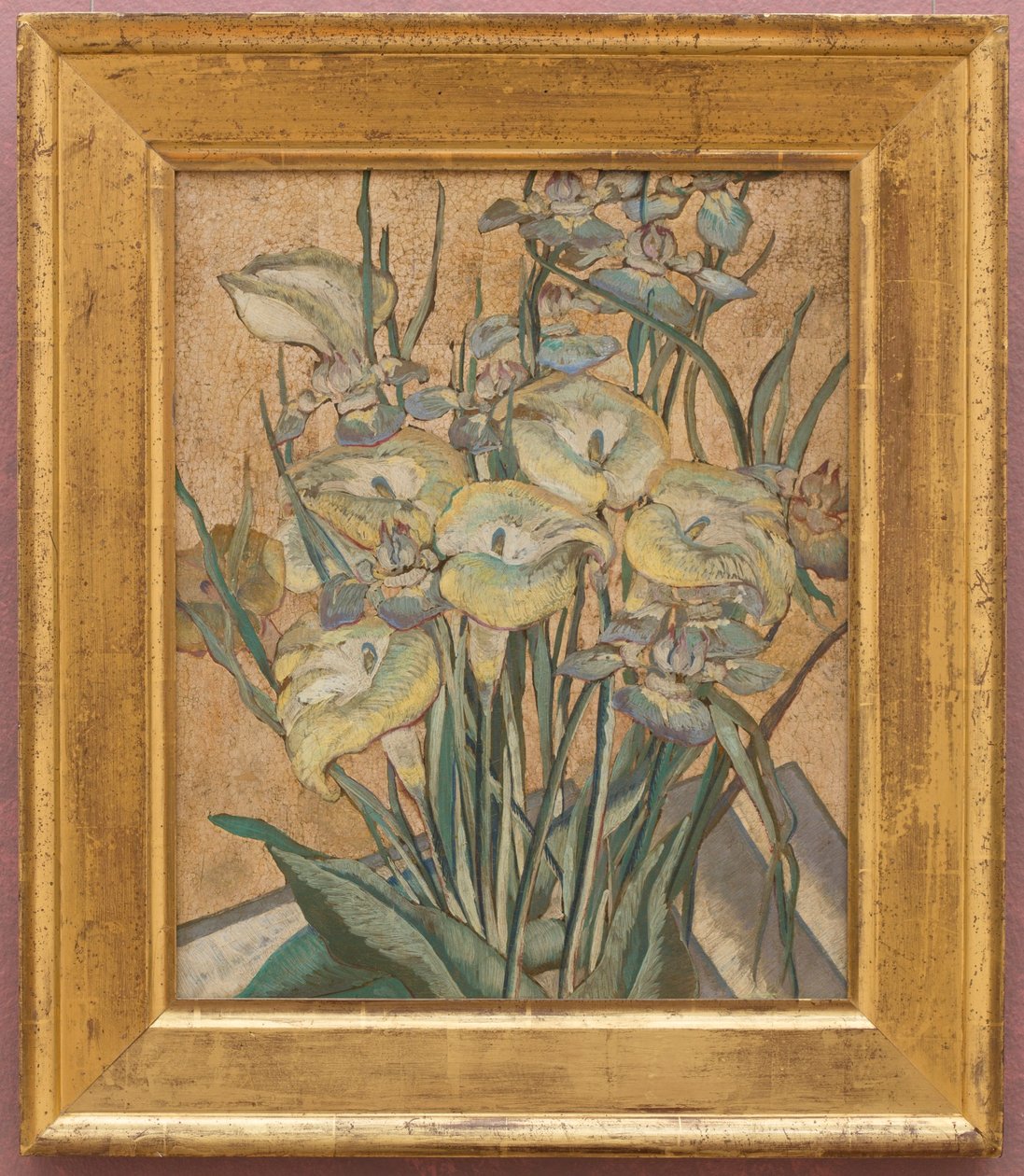 Iris et lys Calla - Maria Oakey Dewing