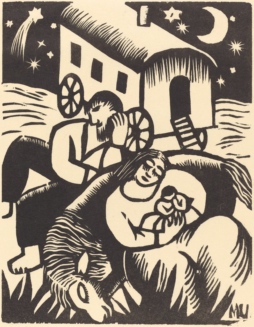 Zingari au repos - Maria Uhden