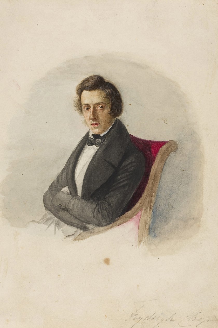Portrait de Frédéric Chopin (1810-1849) - Maria Wodzinska