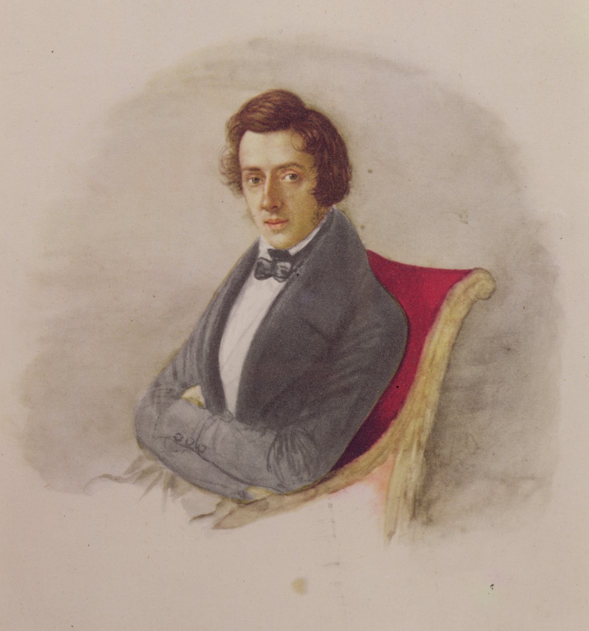 Portrait de Frédéric Chopin (1810-49) - Maria Wodzinska
