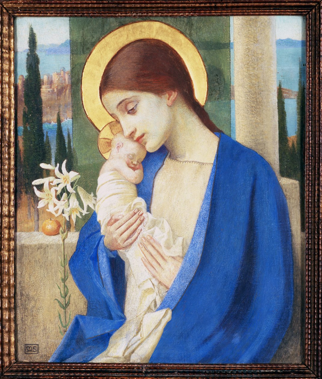 Madone et enfant - Marianne Stokes