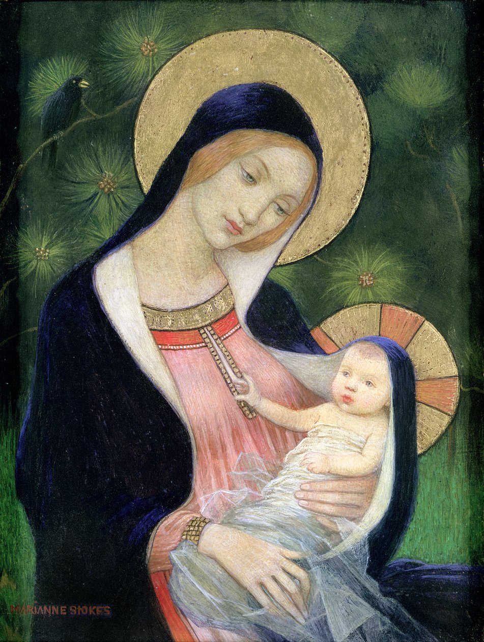 Madone du sapin, 1925 - Marianne Stokes