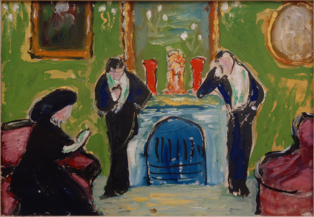 Au coin du feu - Marianne von Werefkin