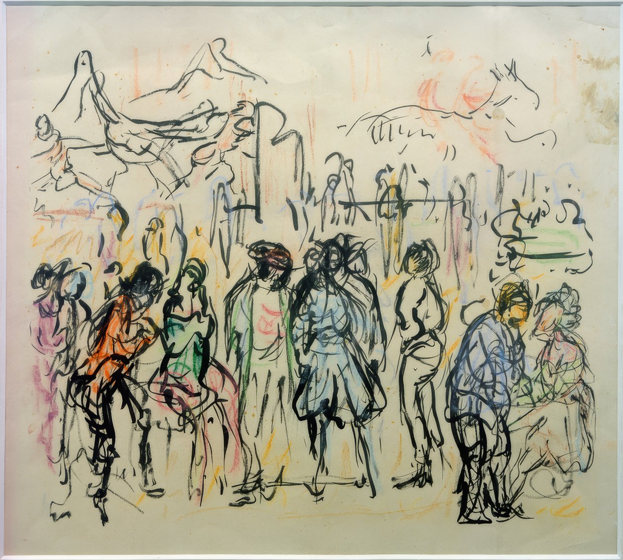 Scène de carnaval - Marianne von Werefkin