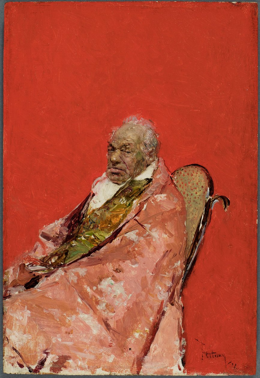 Ein Geistlicher - Mariano Fortuny