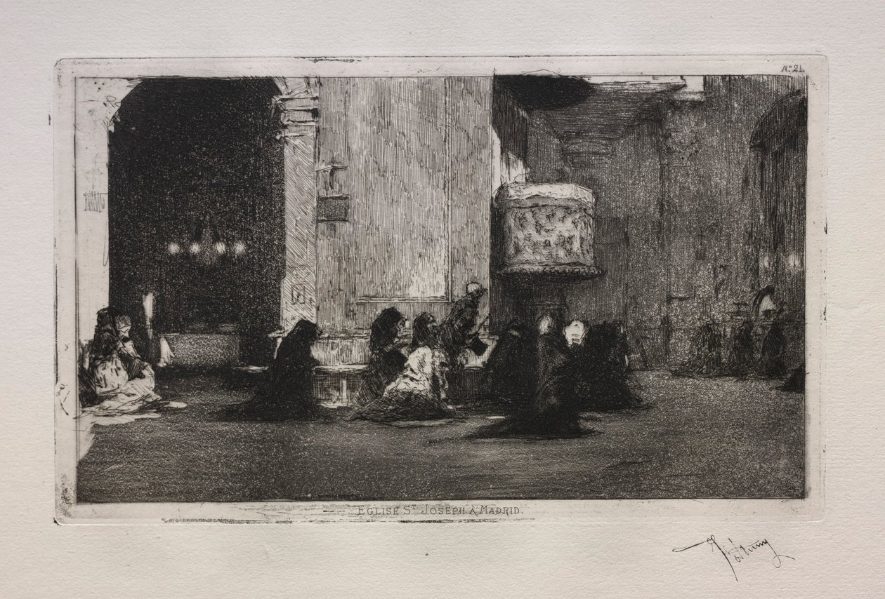 Église Saint-Joseph à Madrid - Mariano José María Bernardo Fortuny y Carbó