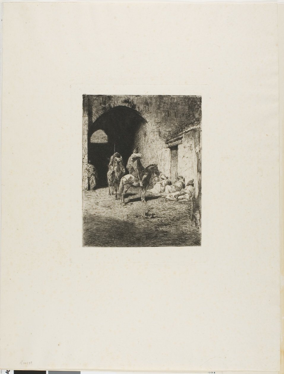 Garde de la Casbah à Tétouan - Mariano Fortuny y Marsal