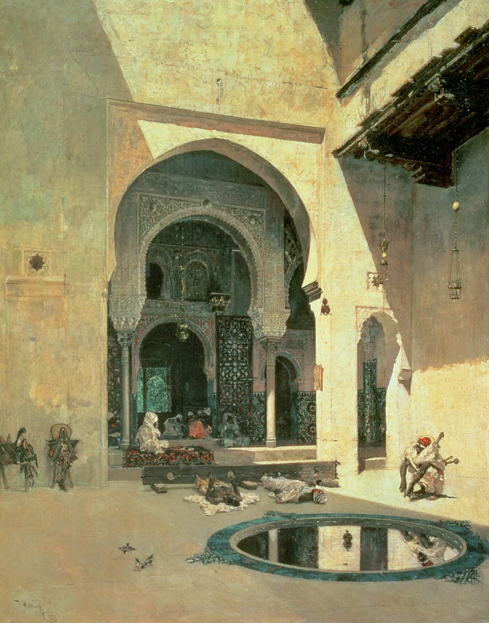 La cour de l