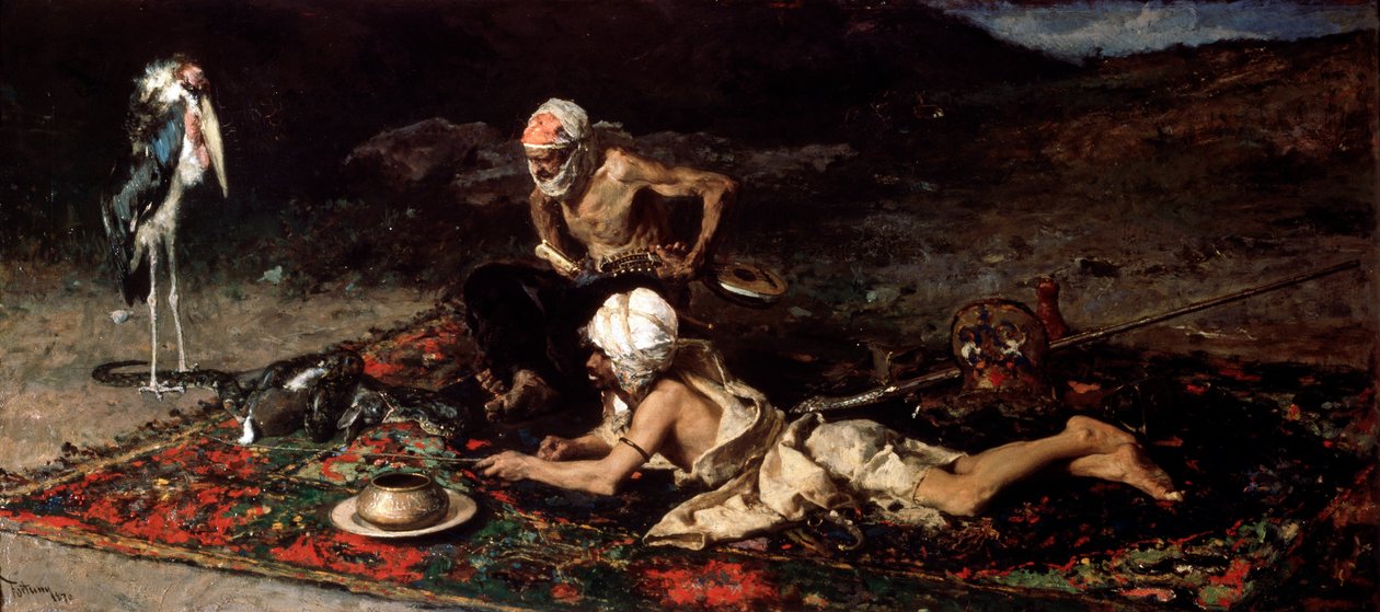 Les charmeurs de serpents, 1870 - Mariano José María Bernardo Fortuny y Carbó