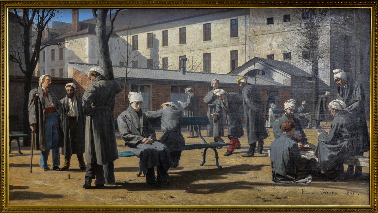 Les convalescents - Marie Francois Firmin Girard