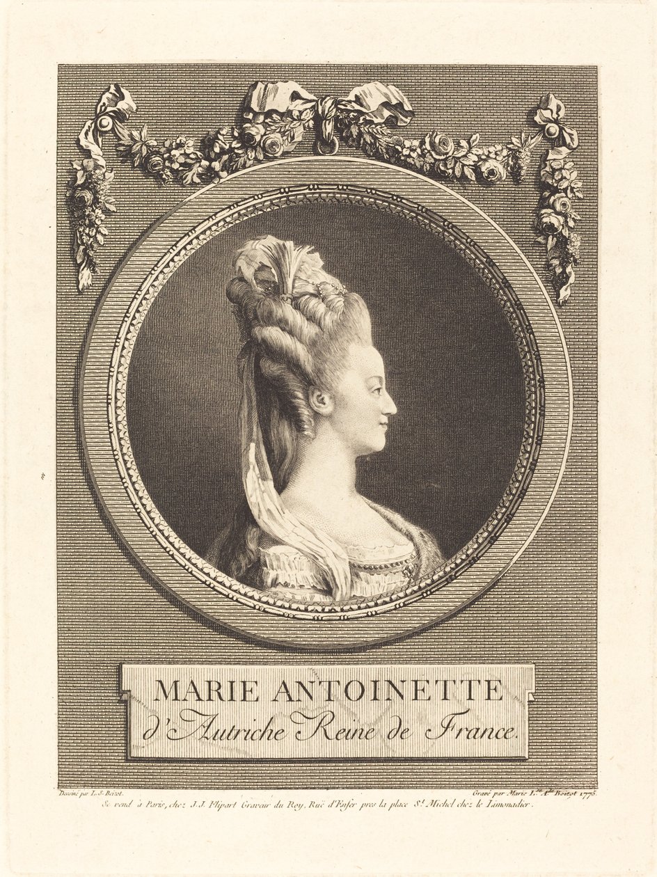 Marie-Antoinette - Marie Louise Adelaide Boizot after Louis Simon Boizot