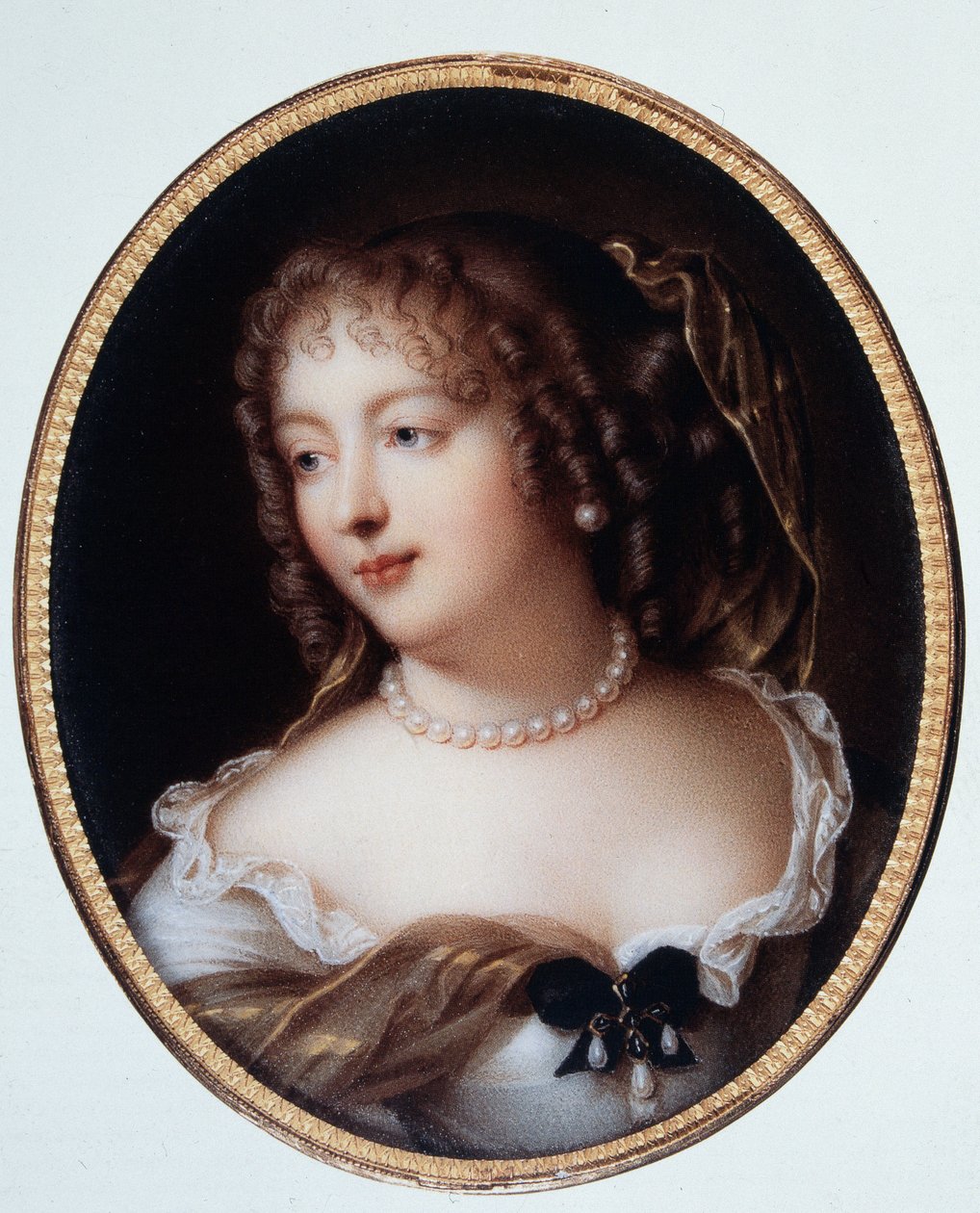 Portrait de Marie de Rabutin-Chantal (Rabutin Chantal), Marquise de Sévigné connue sous le nom de Madame de Sévigné (1626-1696) - Marie Victoire Jaquotot