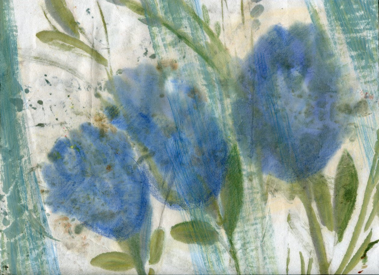 Fleurs bleues, 2020 - Marina Falco