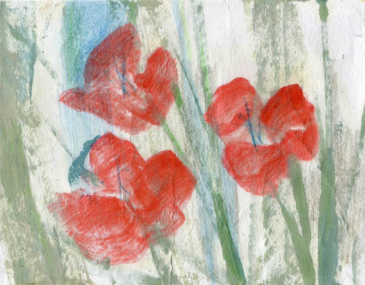 Fleurs rouges, 2020 - Marina Falco