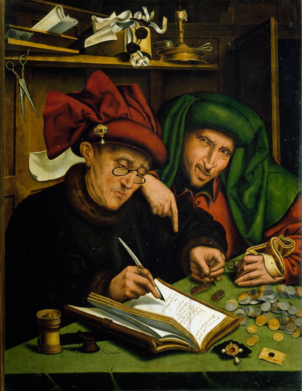 Les usuriers - Marinus van Roejmerswaelen