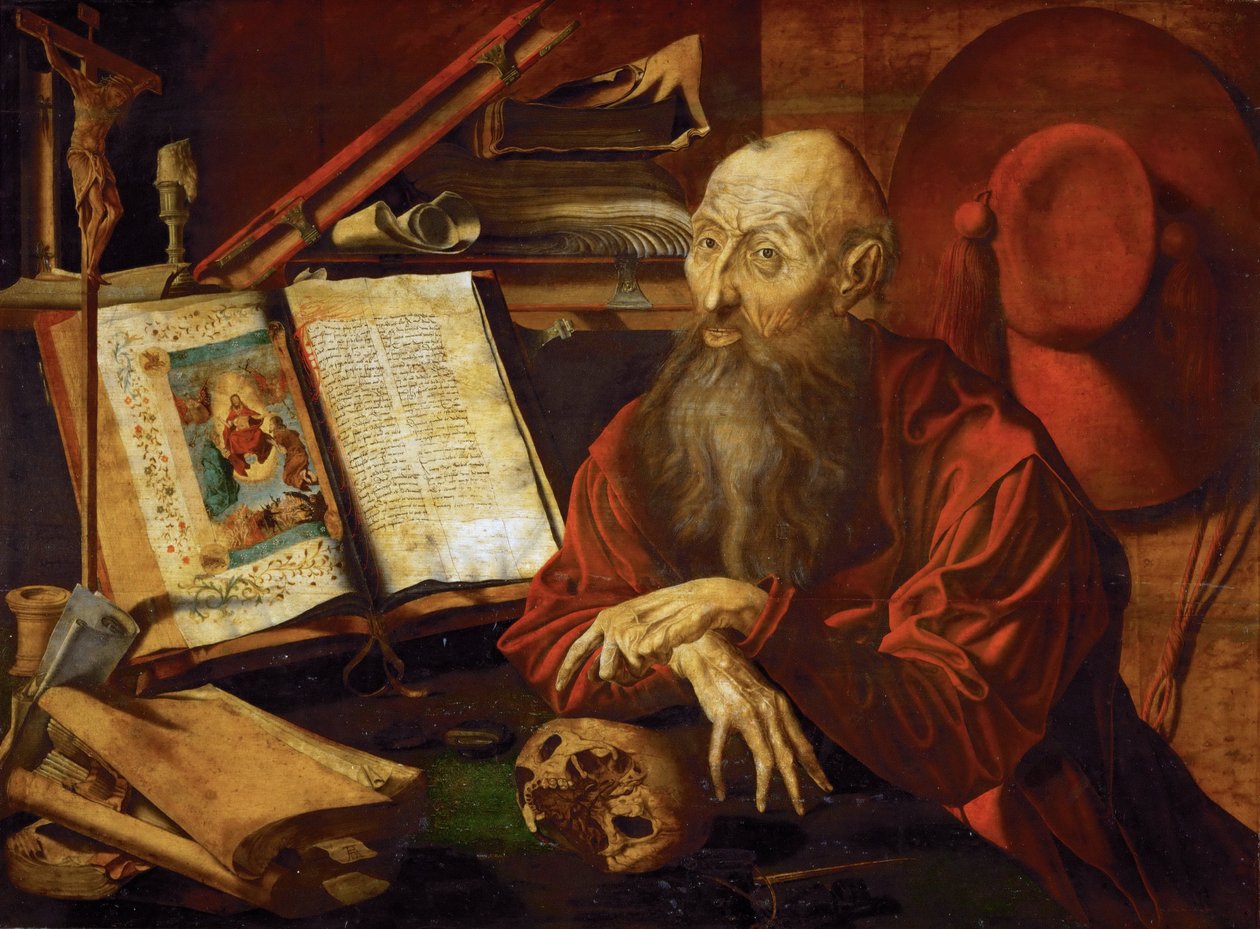 Saint Jérôme dans sa cellule - Marinus van Reymerswaele