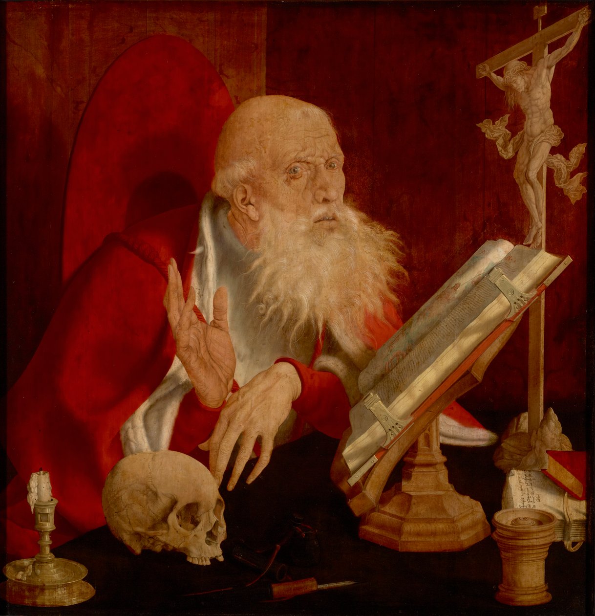 Saint Jérôme dans sa cellule - Marinus van Reymerswaele
