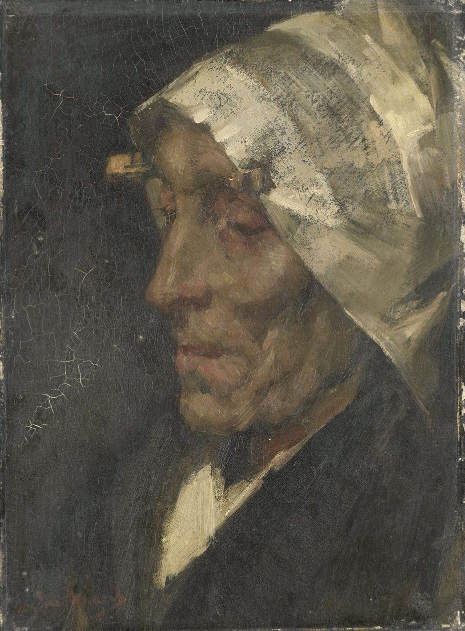 Pêcheuse - Marinus van der Maarel