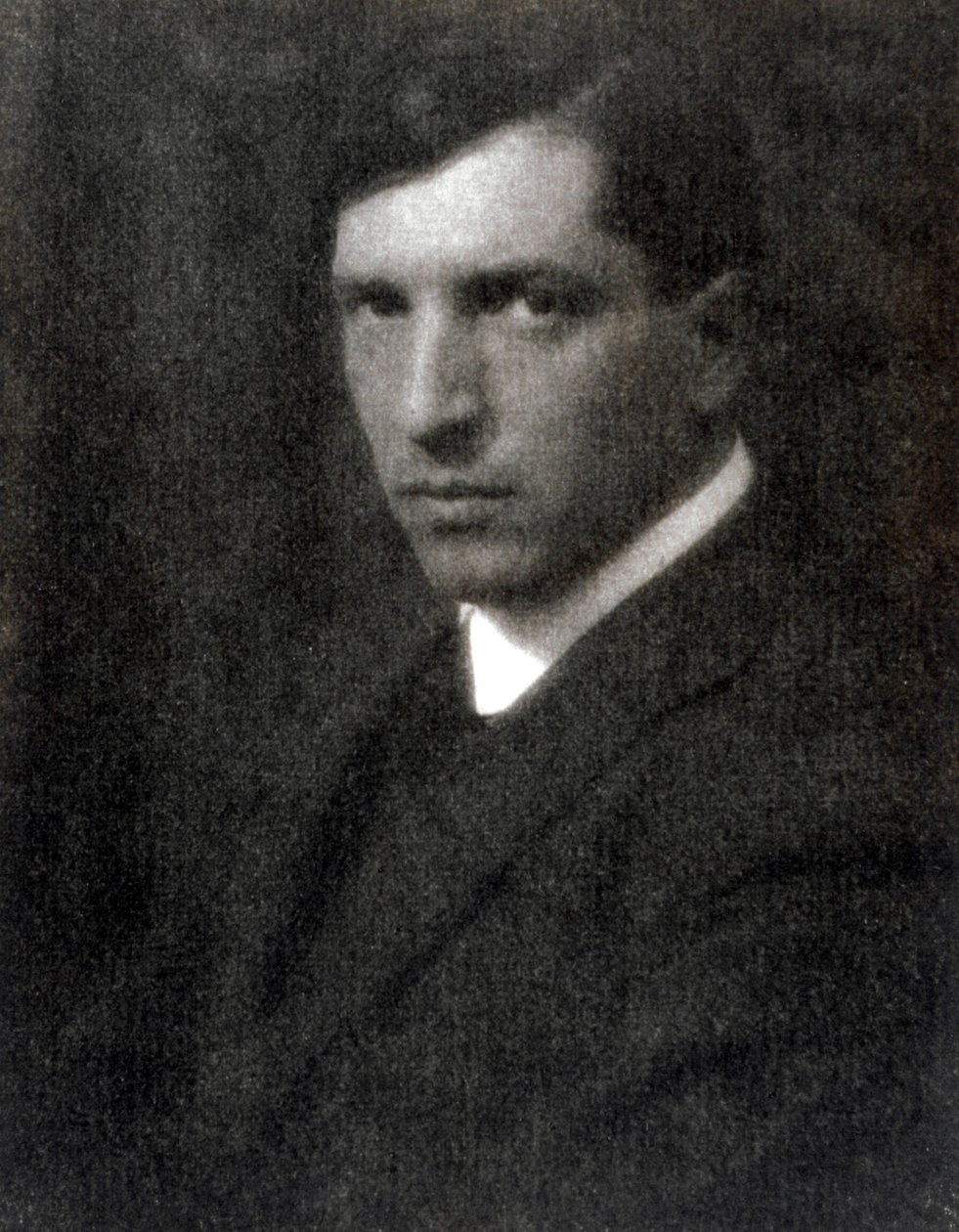 Portrait en buste du peintre Pietro Marussig, 28/11/1923 - Mario Castagneri