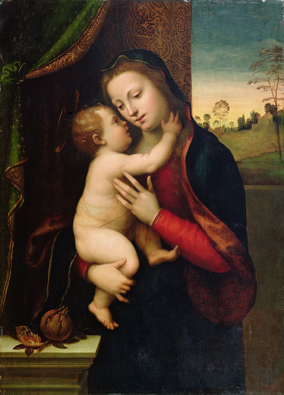 Madone et enfant - Mariotto Albertinelli