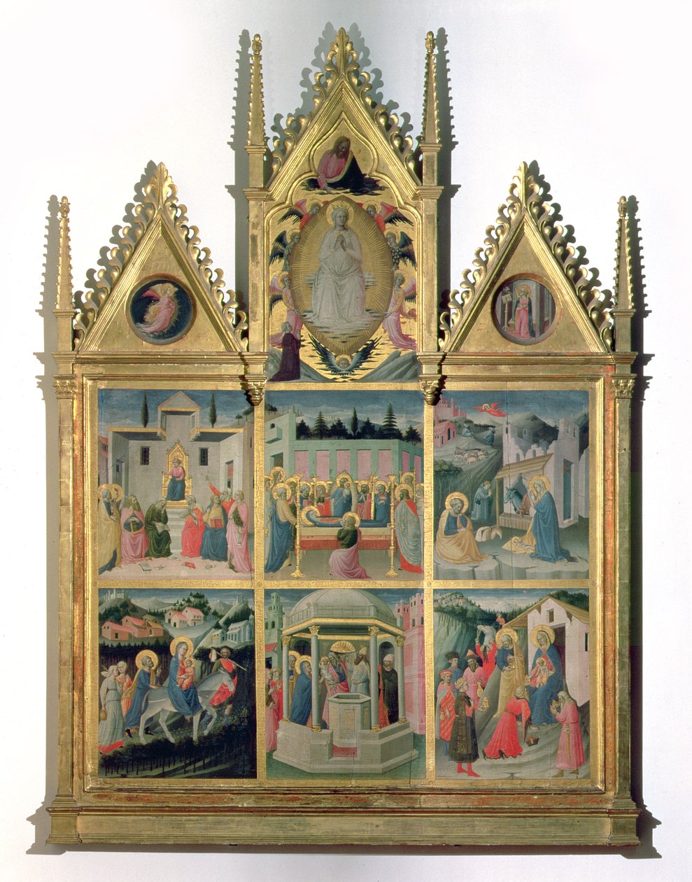 Scènes de la vie du Christ et de la Vierge, polyptyque - Mariotto di Cristofano