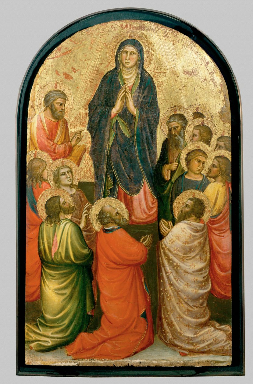 Pentecôte (peinture sur bois) - Mariotto Albertinelli