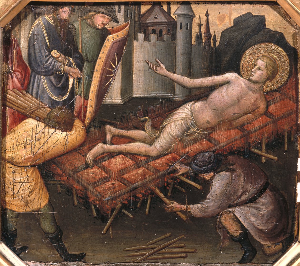 Le Martyre de Saint Laurent - Mariotto di Nardo