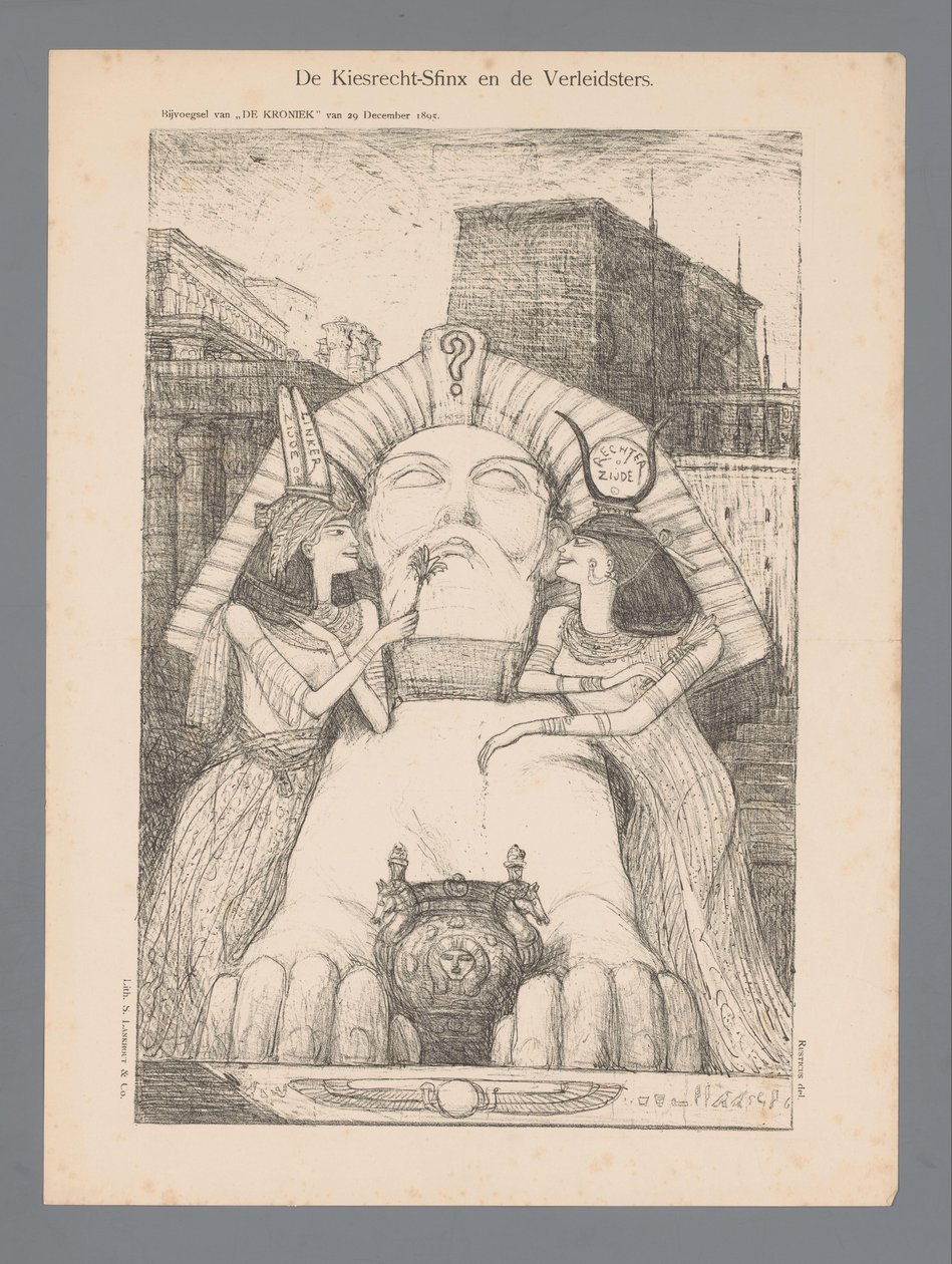 Le Sphinx du droit de vote et les séductrices - Marius Bauer
