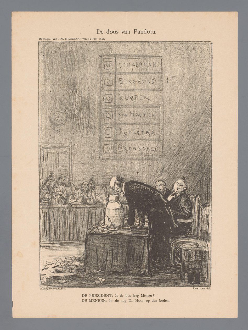 La boîte de Pandore - Marius Bauer
