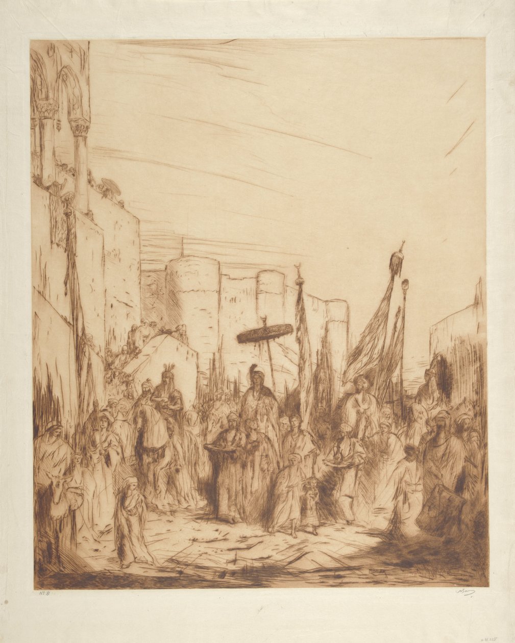 Un jour de fête au Caire - Marius Bauer