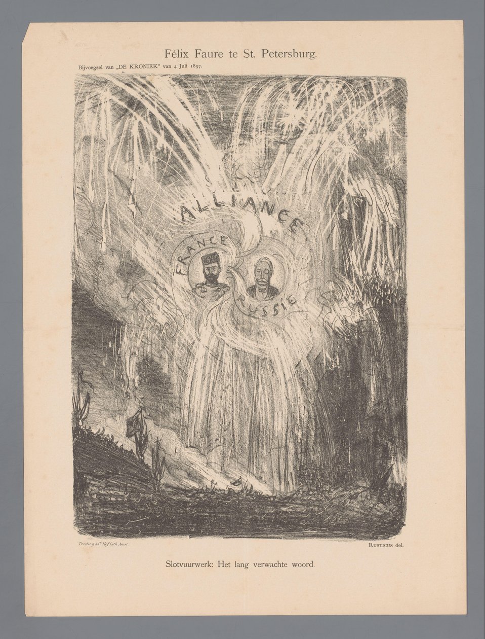 Félix Faure à Saint-Pétersbourg - Marius Bauer