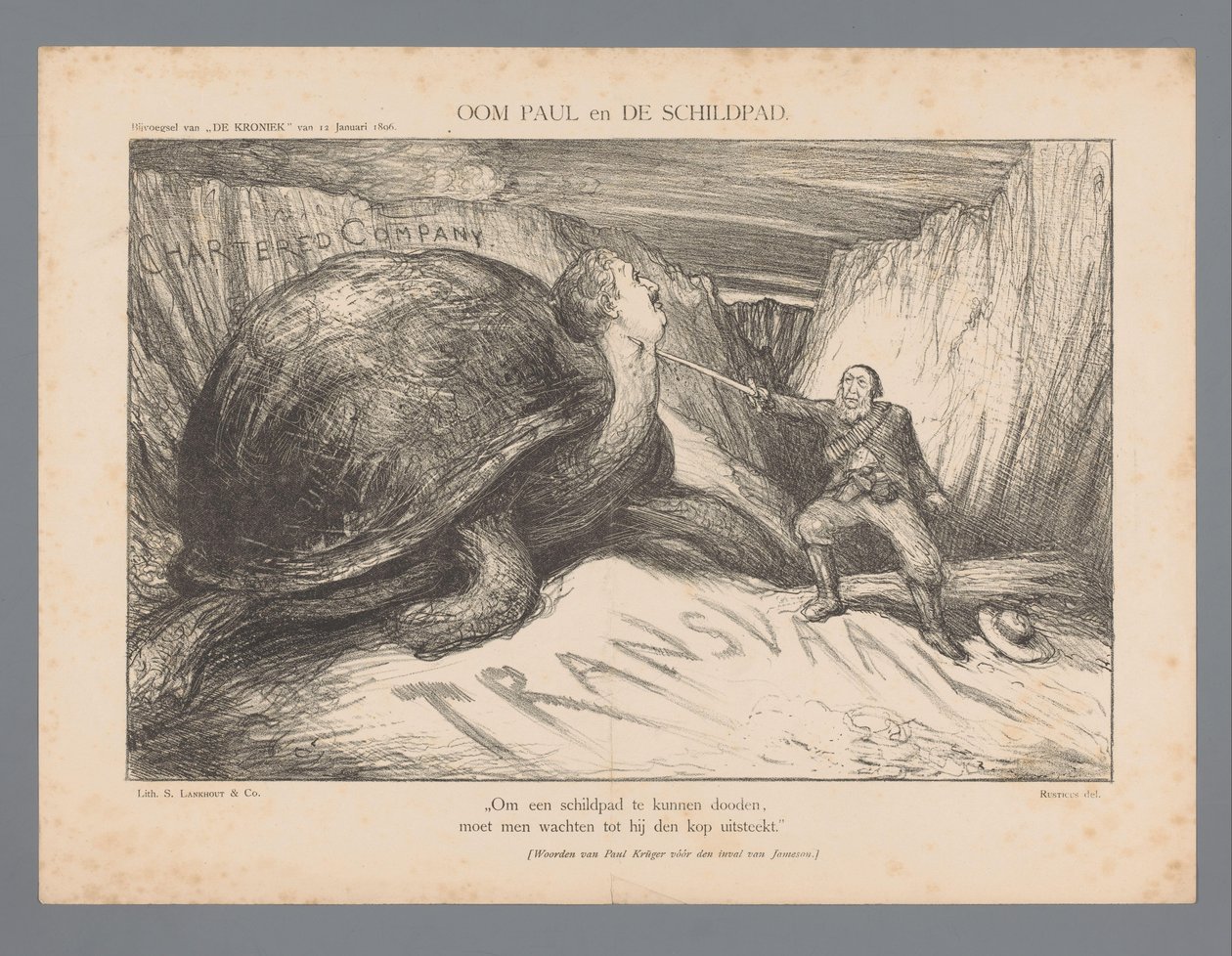 Oncle Paul et la tortue - Marius Bauer