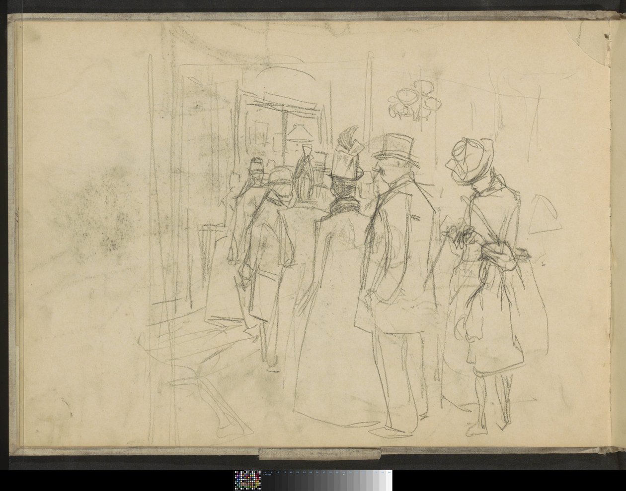Rangée de figures - Marius Bauer